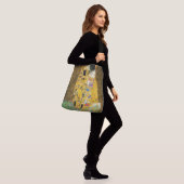 Gustav Klimt The Kiss  Art Nieuw schilderen Crossbody Tas (Op model)