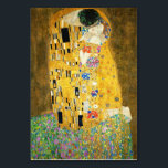 Gustav Klimt The Kiss  Art Nieuw schilderen Kaart<br><div class="desc">Gustav Klimt The Kiss Art Nouveau Painting The Kiss (in het Duits: Der Kuss) werd tussen 1907 en 1908 geschilderd door de Oostenrijkse symbolistische schilder Gustav Klimt, het hoogtepunt van zijn Gouden Periode, toen hij een aantal werken in een soortgelijke geslepen stijl schilderde. Het schilderij wordt algemeen beschouwd als een...</div>