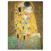 Gustav Klimt The Kiss  Art Nieuw schilderen Klembord (Achterkant)