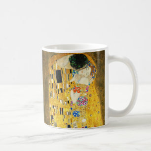 Gustav Klimt The Kiss  Art Nieuw schilderen Koffiemok