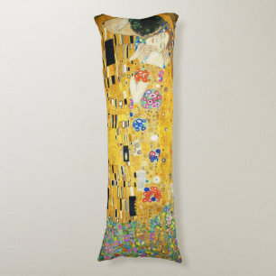 Gustav Klimt The Kiss  Art Nieuw schilderen Lichaamskussen