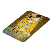 Gustav Klimt The Kiss  Art Nieuw schilderen Magneet (Linkerzijde)