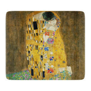 Gustav Klimt The Kiss Art Nieuw schilderen Snijplank