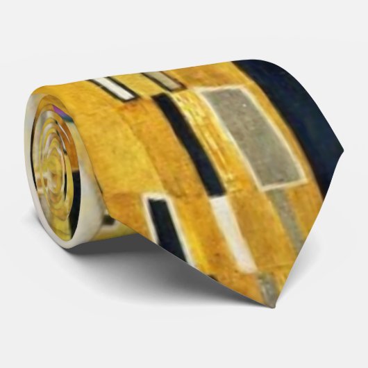 Gustav Klimt The Kiss  Art Nieuw schilderen Stropdas (Opgerold)