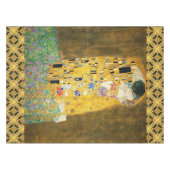 Gustav Klimt The Kiss  Art Nieuw schilderen Tafelkleed (Voorkant (Horizontaal))