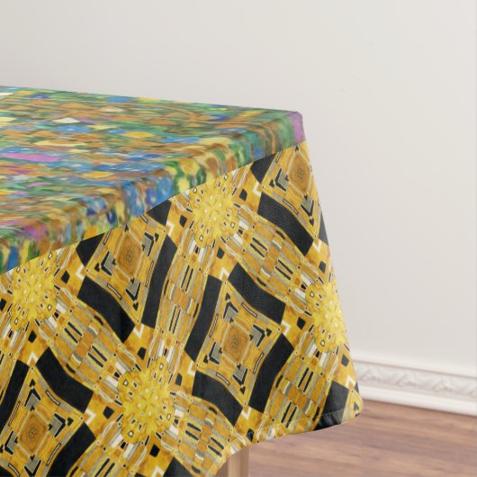 Gustav Klimt The Kiss Art Nieuw schilderen Tafelkleed (Voorbeeld)