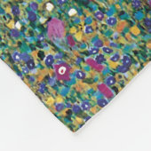 Gustav Klimt - The Kiss - Art Nouveau Fleece Deken (Hoek)