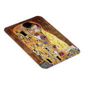 Gustav Klimt - The Kiss - Art Nouveau Magneet (Rechterzijde)
