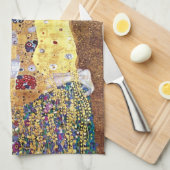 Gustav Klimt - The Kiss -  Art Nouveau Theedoek (Quarter Fold)