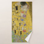 Gustav Klimt - The Kiss Bad Handdoek<br><div class="desc">The Kiss / Der Kuss - Gustav Klimt in 1907-1908</div>