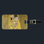 Gustav Klimt - The Kiss Bagagelabel<br><div class="desc">The Kiss / Der Kuss - Gustav Klimt in 1907-1908</div>