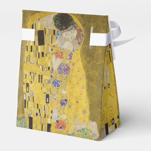 Gustav Klimt - The Kiss Bedankdoosjes (Achterkant)