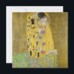 Gustav Klimt - The Kiss Bedankkaart<br><div class="desc">The Kiss / Der Kuss - Gustav Klimt in 1907-1908</div>