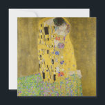 Gustav Klimt - The Kiss Bedankkaart<br><div class="desc">The Kiss / Der Kuss - Gustav Klimt in 1907-1908</div>