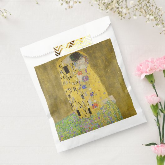 Gustav Klimt - The Kiss Bedankzakje (Gezegeld)