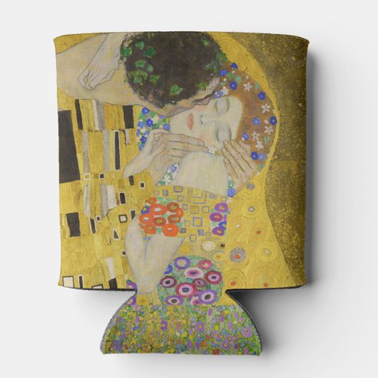 Gustav Klimt - The Kiss Blikjeskoeler (Achterkant)
