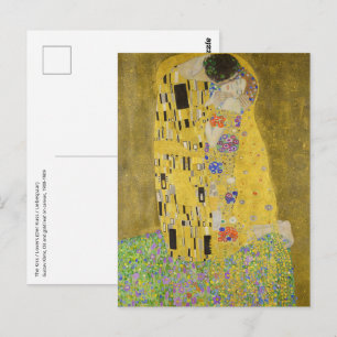 Gustav Klimt - The Kiss Briefkaart