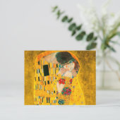 Gustav Klimt The Kiss Briefkaart (Staand voorkant)