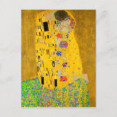 Gustav Klimt The Kiss Briefkaart (Voorkant)