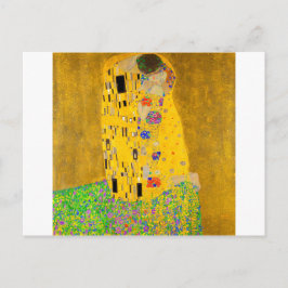 Gustav Klimt The Kiss Briefkaart