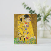Gustav Klimt - The Kiss Briefkaart (Staand voorkant)