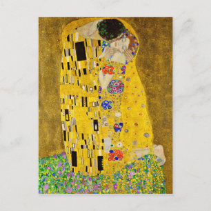 Gustav Klimt - The Kiss Briefkaart