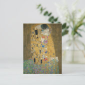 Gustav Klimt - The Kiss Briefkaart (Staand voorkant)