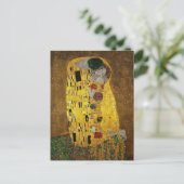 Gustav Klimt The Kiss Briefkaart (Staand voorkant)