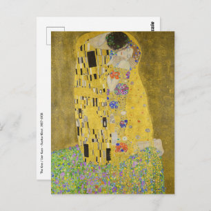 Gustav Klimt - The Kiss Briefkaart