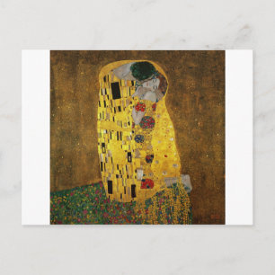 Gustav Klimt The Kiss Briefkaart