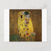 Gustav Klimt The Kiss Briefkaart (Voorkant)