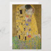 Gustav Klimt "The Kiss" Briefpapier (Voorkant / Achterkant)