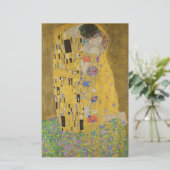 Gustav Klimt "The Kiss" Briefpapier (Staand voorkant)