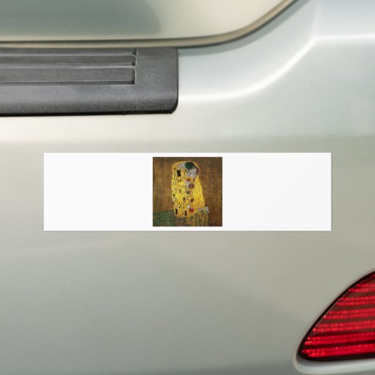 Gustav Klimt The Kiss Bumpersticker (Op auto)