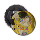 Gustav Klimt - The Kiss Button Flesopener (Voorkant)