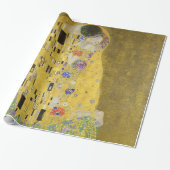 Gustav Klimt The Kiss Cadeaupapier (Uitgerold)