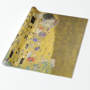 Gustav Klimt The Kiss Cadeaupapier