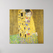 Gustav Klimt - The Kiss Canvas Afdruk (Voorkant)