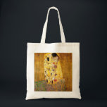 Gustav Klimt The Kiss Canvas tas<br><div class="desc">Gustav Klimt De Kiss canvas tas. Schilder van kunststofolie op doek van 1907-1908. De Kus is het bekendste schilderij van Gustav Klimt,  een prachtig werk dat de hoogte van zijn gouden periode weergeeft. Een perfect cadeau voor liefhebbers van het Oostenrijkse symboliek,  Gustav Klimt,  en mooie kunst.</div>