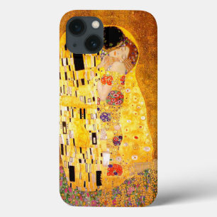 Gustav Klimt "The Kiss" iPhone 13 Hoesje