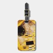 Gustav Klimt The Kiss Classic Painting Bagagelabel (Voorkant verticaal)
