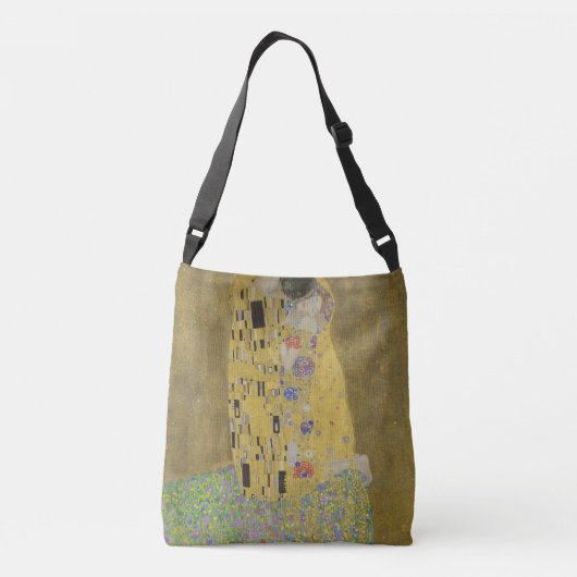 Gustav Klimt The Kiss Crossbody Tas (Achterkant)