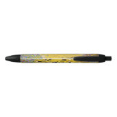 Gustav Klimt – The Kiss – Custom Text Zwarte Inkt Pen (Achterkant)