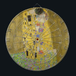 Gustav Klimt - The Kiss Dartbord<br><div class="desc">The Kiss / Der Kuss - Gustav Klimt in 1907-1908</div>