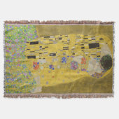Gustav Klimt - The Kiss Deken (Voorkant)