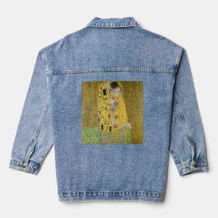 Gustav Klimt - The Kiss Denim Jacket