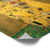 Gustav Klimt // The Kiss // Der Kuss Poster (Hoek)