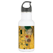 Gustav Klimt // The Kiss // Der Kuss Waterfles (Voorkant)