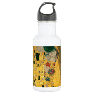 Gustav Klimt // The Kiss // Der Kuss Waterfles