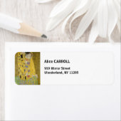 Gustav Klimt - The Kiss Etiket (Insitu)